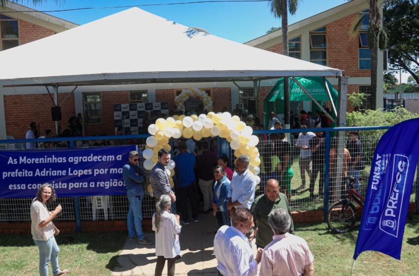  Polo Funsat Moreninhas é inaugurado com foco em emprego e qualificação