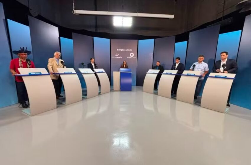  Primeiro debate ao Governo de MS é marcado por críticas a Riedel e poucas propostas